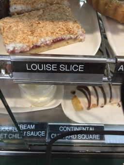 I sent this to my sister, Louise, who was pleased to have the same name as a cake!