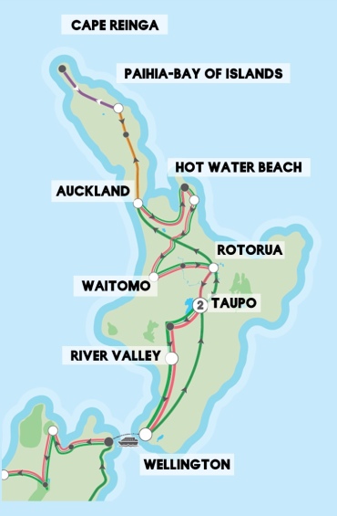 The North Island of NZ
